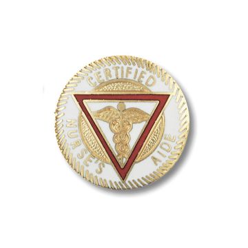 Prestige Medical 1076 Certified Nurses Aide Cloisonne Pin