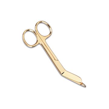 Prestige Medical 142 4.5" Gold Plated Bandage Scissors
