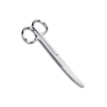 Prestige Medical 155 5.5" Dressing Scissors (Curved Blade)