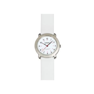 Prestige Medical 1700 Classic White Leather Watch