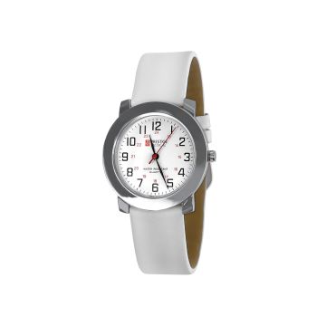 Prestige Medical 1736 Classic Easy Reader Watch - White