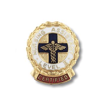 Prestige Medical 2075 Certified Nursing Assistant, Level II Cloisonne Pin