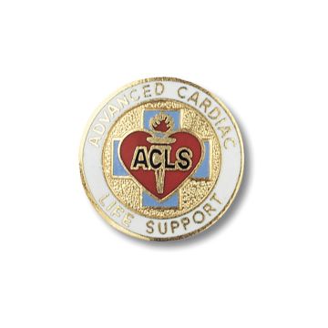 Prestige Medical 2080 Advanced Cardiac Life Support Cloisonne Pin