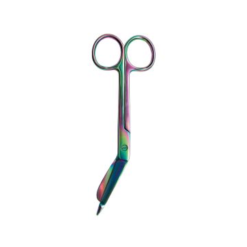 Prestige Medical 53RAI 5.5" Bandage Scissors - Rainbow Finish