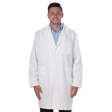 Prestige Medical 5710 Men's Three-Pocket 38.5" Lab Coat