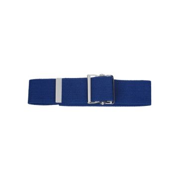 Prestige Medical 621 Cotton Gait Belt with Metal Buckle - Royal
