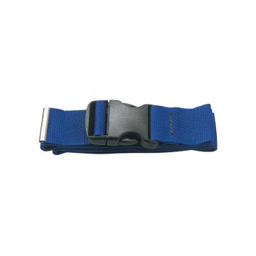Prestige Medical 622 Nylon Gait Transfer Belt with Plastic Buckle - Royal