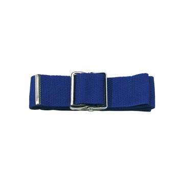 Prestige Medical 623 Nylon Gait Transfer Belt with Metal Buckle - Royal