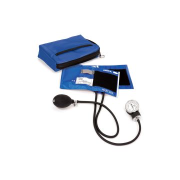 Prestige Medical 882 Premium Aneroid Sphygmomanometer & Carrying Case - Royal