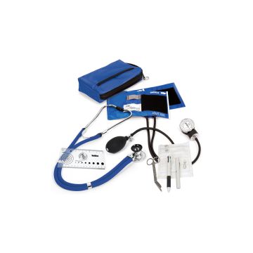 Prestige Medical A5 Aneroid Sphygmomanometer / Sprague-Rappaport Nurse Kit - Royal
