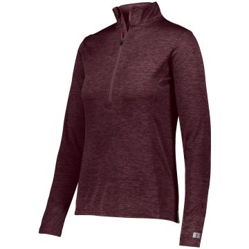 Augusta Sportswear QZ7EAX Ladies Dri-Power Lightweight 1/4 Zip Pullover - MAROON