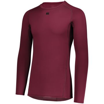 Augusta Sportswear R20CPM Long Sleeve Compression Tee - MAROON