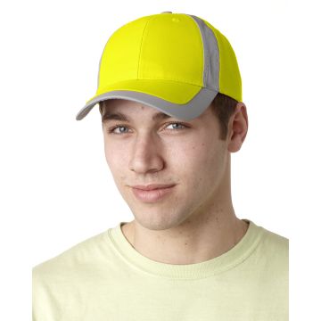 Adams RF102 Reflector High-Visibility Constructed Cap - YELLOW