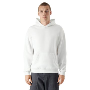 American Apparel RF498 Unisex ReFlex Fleece Pullover Hooded Sweatshirt - WHITE