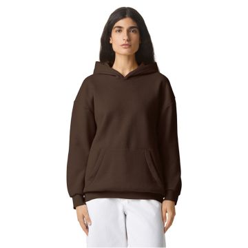 American Apparel RF498 Unisex ReFlex Fleece Pullover Hooded Sweatshirt - BROWN