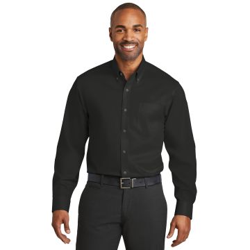 Red House RH78 Red House &#174;  Non-Iron Twill Shirt. RH78 - Black