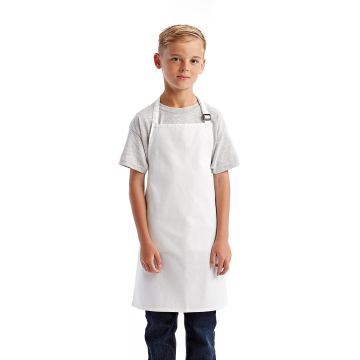 Artisan Collection by Reprime RP149 Youth Recycled Apron - WHITE