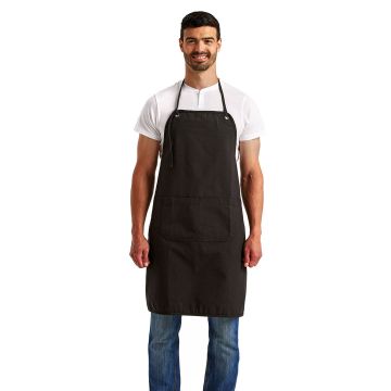 Artisan Collection by Reprime RP181 Unisex Artisan's Choice Canvas Apron - BLACK