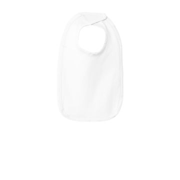 Rabbit Skins RS1005 Rabbit Skins &#153;  Infant Premium Jersey Bib. RS1005 - White