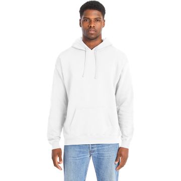 Hanes RS170 Perfect Sweats Pullover Hooded Sweatshirt - WHITE