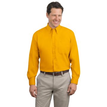Port Authority S608 Port Authority &#174;  Long Sleeve Easy Care Shirt S608 - Gold