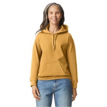 Gildan SF500 Adult Softstyle? Fleece Pullover Hooded Sweatshirt - MUSTARD
