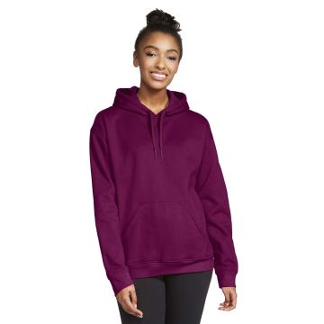Gildan SF500 Adult Softstyle? Fleece Pullover Hooded Sweatshirt - MAROON