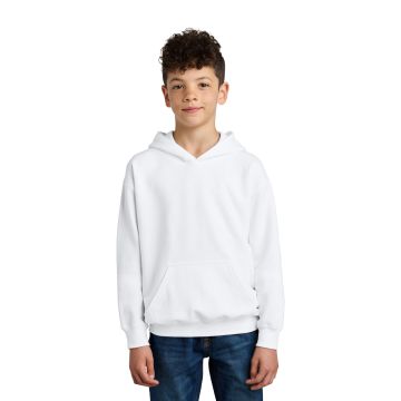 Gildan SF500B Gildan Youth Softstyle Midweight Fleece Hoodie SF500B - White