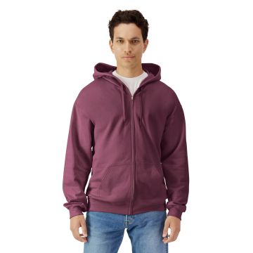 Gildan SF600 Unisex Softstyle Fleece Hooded Sweatshirt - MAROON