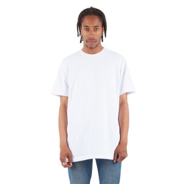 Shaka Wear SHASS Adult 6 oz., Active Short-Sleeve Crewneck T-Shirt - WHITE