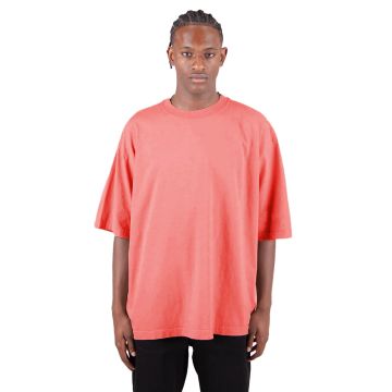 Shaka Wear SHGDD Adult Garment-Dyed Drop-Shoulder T-Shirt - PEACH