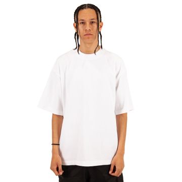 Shaka Wear SHGDN Men's Garment Dyed Designer T-Shirt - WHITE