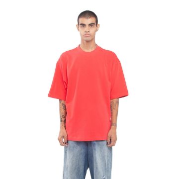 Shaka Wear SHGDN Men's Garment Dyed Designer T-Shirt - RED