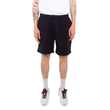 Shaka Wear SHGFS Men's Garment Dye Fleece Shorts - BLACK