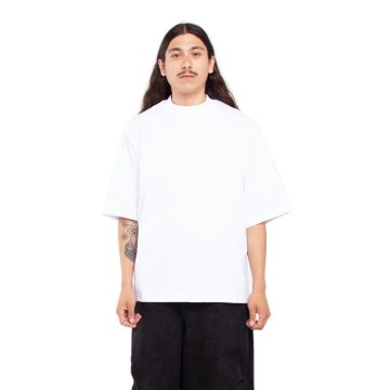 Shaka Wear SHMHO Men's Max Heavyweight Oversized T-Shirt - WHITE