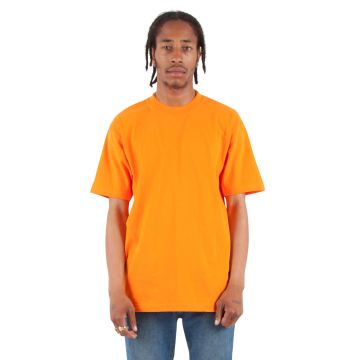 Shaka Wear SHMHSS Adult 7.5 oz., Max Heavyweight T-Shirt - ORANGE