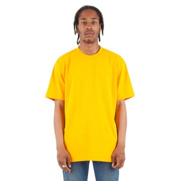 Shaka Wear SHMHSST Tall 7.5 oz., Max Heavyweight Short-Sleeve T-Shirt - GOLD