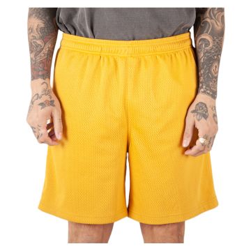 Shaka Wear SHMPS Men's Mesh PE Gym Short - MUSTARD