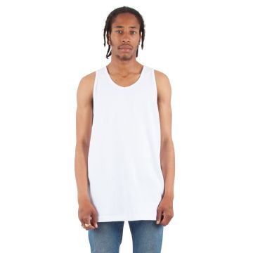 Shaka Wear SHTANK Adult 6 oz., Active Tank Top - WHITE