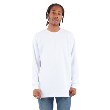 Shaka Wear SHTHRM Adult 8.9 oz., Thermal T-Shirt - WHITE