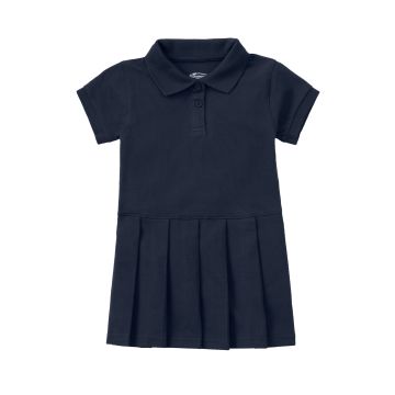 Classroom Uniforms 54120 Girls' Pique Polo Dress for Preschool