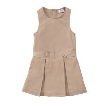 Classroom Uniforms 54452 Girls' Kick Pleat Jumper