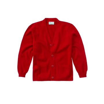 Classroom Uniforms 56432 Youth Unisex Cardigan Sweater - Red