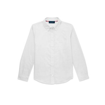 Classroom Uniforms 57414 Junior Girls' Long Sleeve Oxford Shirt
