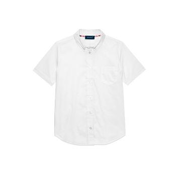 Classroom Uniforms 57424 Junior Girls' Short Sleeve Oxford Shirt