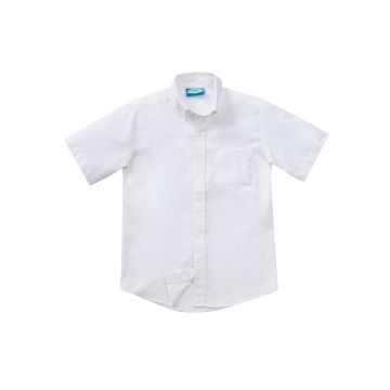 Classroom Uniforms 57661 Boys' Short Sleeve Oxford Shirt - White