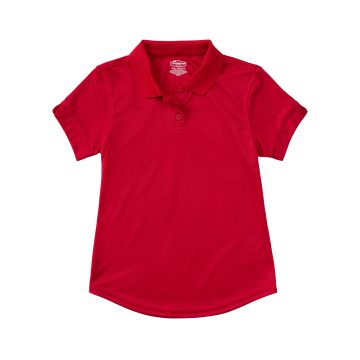 Classroom Uniforms 58632 Girls' Short Sleeve Moisture Wicking Polo