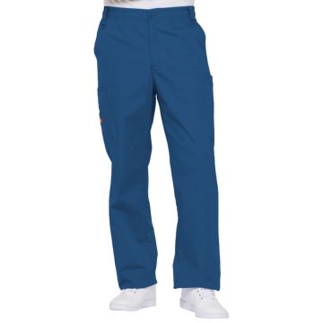 Dickies Medical 81006 Men's Zip Fly Pull-On Pant - Royal
