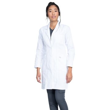 Dickies Medical 82401 Women's Four-Pocket 37" Full-Length Lab Coat