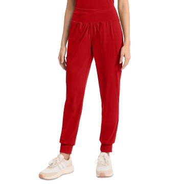 Cherokee CK033 Women's 5-Pocket Jogger Pant - Red